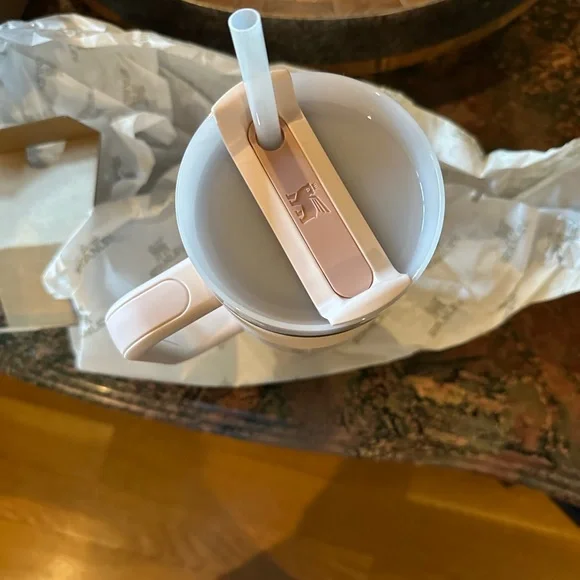 STANLEY THE FLOWSTATE QUENCHER H2.0 TUMBLER 40OZ in Rose Quartz NEW - Picture 8 of 16